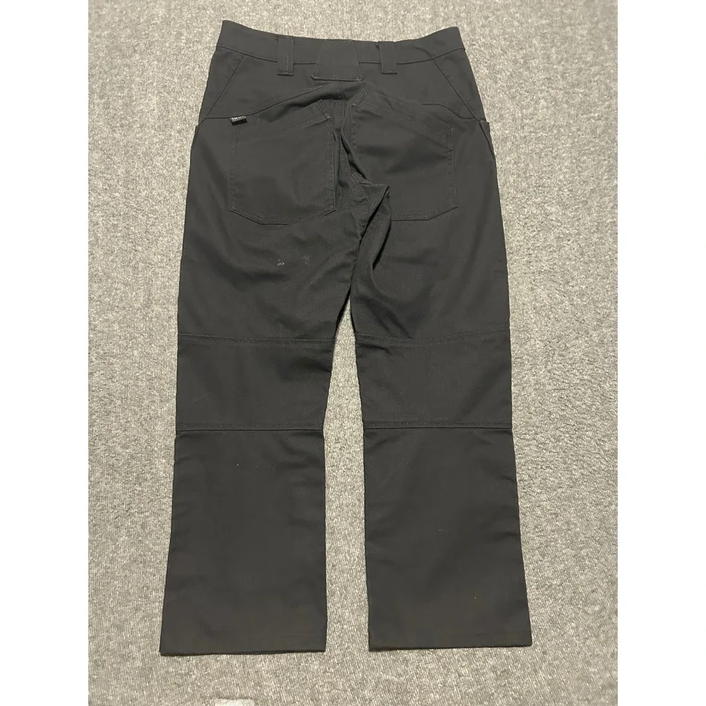 1620 cordura pants workwear black fit 30X26 made in usa cotton blend